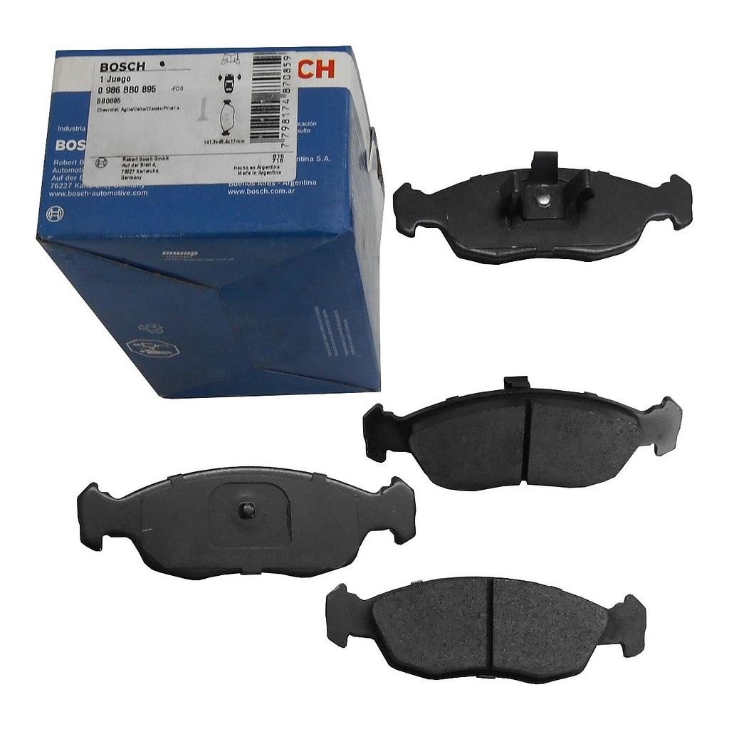 Pastillas Freno D - Chevrolet Agile/Celta/Classic/Prisma - Bosch-RB
