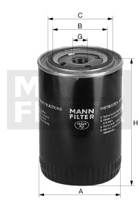 Filtro Aceite - Chevrolet Corsa/Classic/Agile/Meriva/S10 - Mann-OTROS