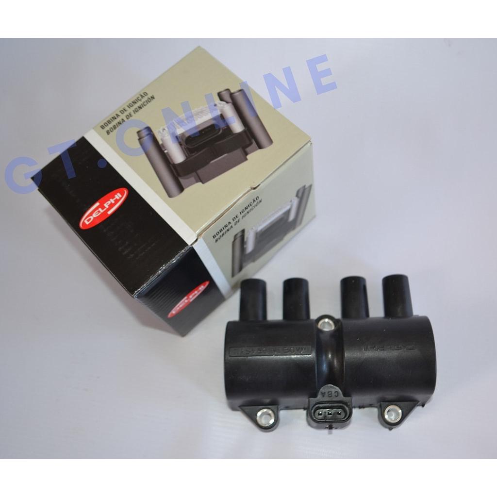 Bobina Encendido - Chevrolet Corsa/Meriva - Fiat Idea/Palio 1.8 8V 3 Pines - Delphi-RB