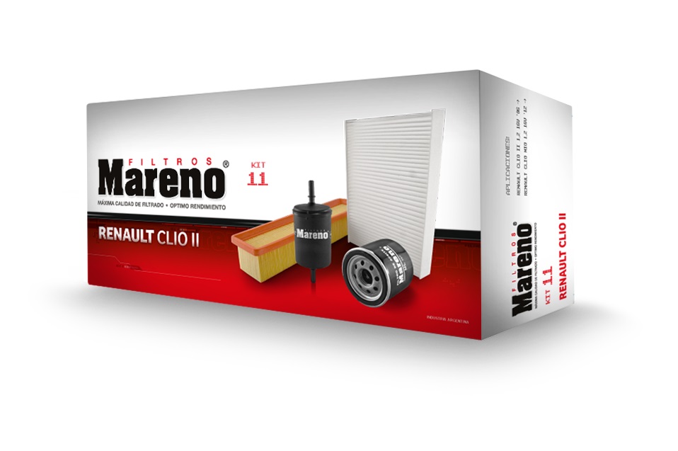 Kit Filtros - Renault Clio Ii - Mareno