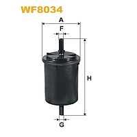 Filtro Combustible - Renault Clio/Kangoo/Megane - Wix-OTROS