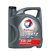 Aceite Motor Sintetico - Quartz Ineo Mc3 5W-30 X 4L - Total
